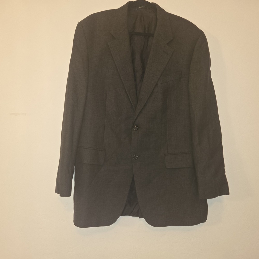 Lauren Ralph Lauren Men's Wool Blazer Sport Coat Gray 42L